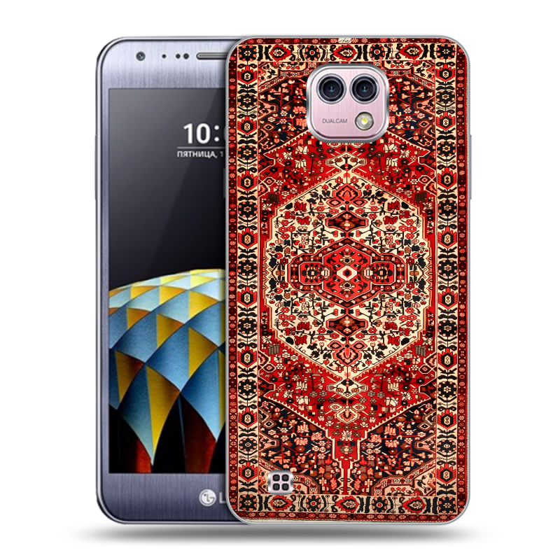 Силиконовый чехол на LG X cam с принтом Ковер Силиконовый чехол на LG X cam с принтом Ковер