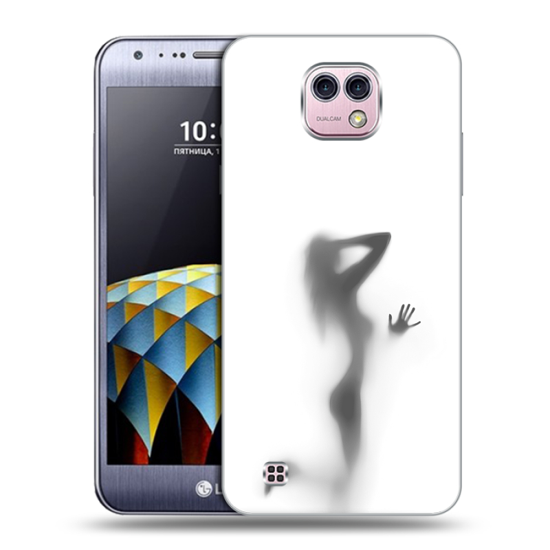 Силиконовый чехол на LG X cam с принтом Силуэт Силиконовый чехол на LG X cam с принтом Силуэт