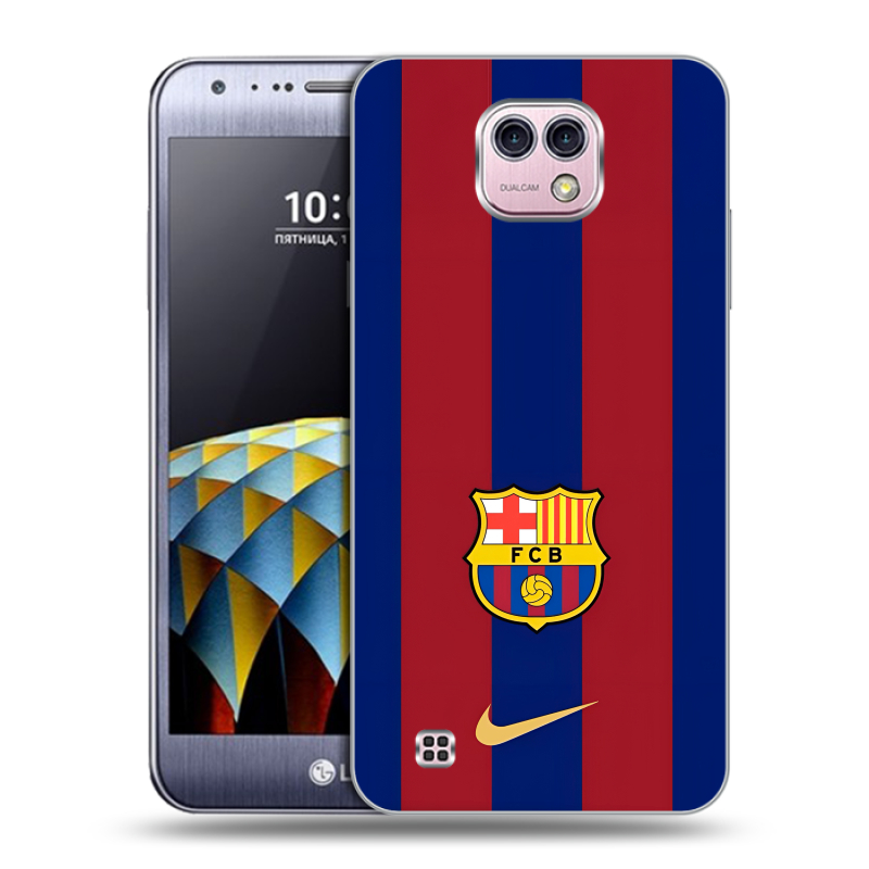 Силиконовый чехол на LG X cam с принтом Барселона Barcelona Силиконовый чехол на LG X cam с принтом Барселона Barcelona