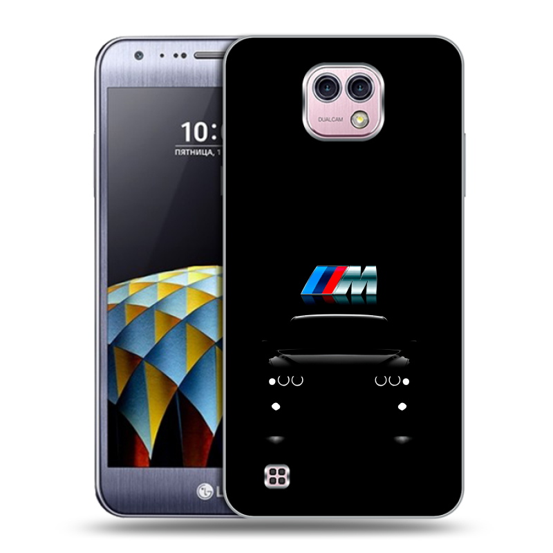 Силиконовый чехол на LG X cam с принтом БМВ BMW Силиконовый чехол на LG X cam с принтом БМВ BMW
