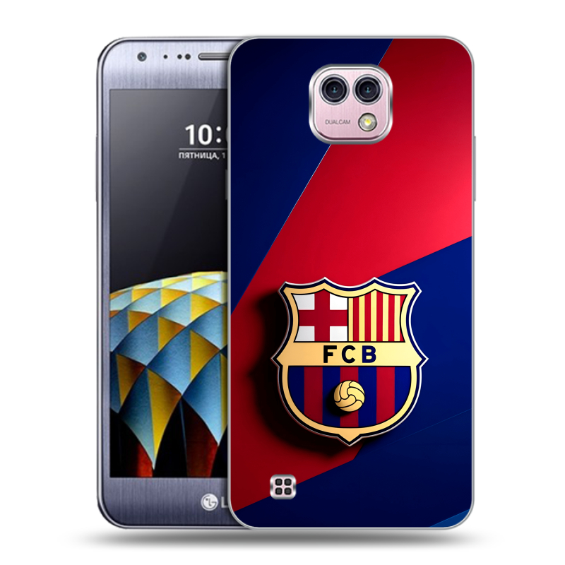 Силиконовый чехол на LG X cam с принтом Барселона Barcelona Силиконовый чехол на LG X cam с принтом Барселона Barcelona