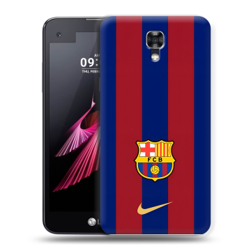 Пластиковый чехол на LG X screen с принтом Барселона Barcelona Пластиковый чехол на LG X screen с принтом Барселона Barcelona