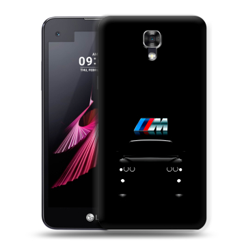 Пластиковый чехол на LG X screen с принтом БМВ BMW Пластиковый чехол на LG X screen с принтом БМВ BMW
