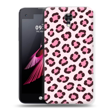 Пластиковый чехол на LG X screen с принтом для девочек Пластиковый чехол на LG X screen с принтом для девочек