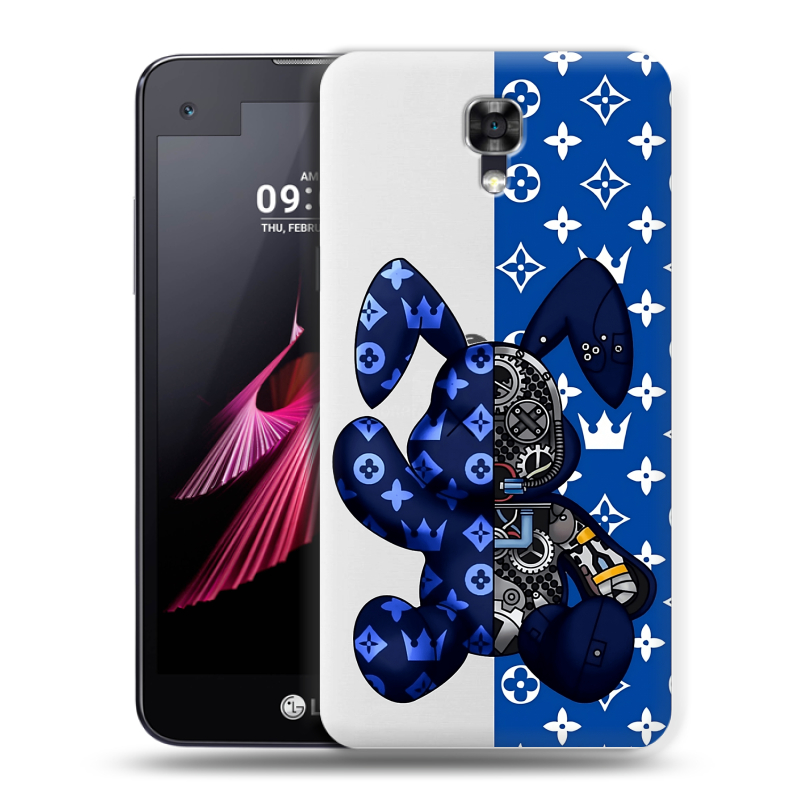 Пластиковый чехол на LG X screen с принтом Луи робот Пластиковый чехол на LG X screen с принтом Луи робот