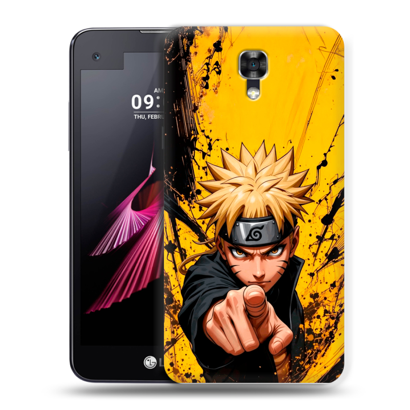 Пластиковый чехол на LG X screen с принтом Naruto Наруто Пластиковый чехол на LG X screen с принтом Naruto Наруто