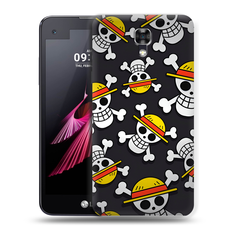 Пластиковый чехол на LG X screen с принтом One Piece Ван Пис Пластиковый чехол на LG X screen с принтом One Piece Ван Пис