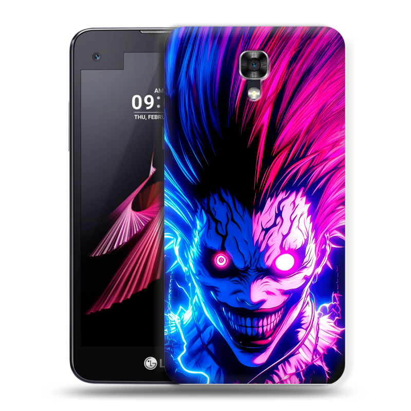 Пластиковый чехол на LG X screen с принтом Death note Тетрадь смерти Пластиковый чехол на LG X screen с принтом Death note Тетрадь смерти