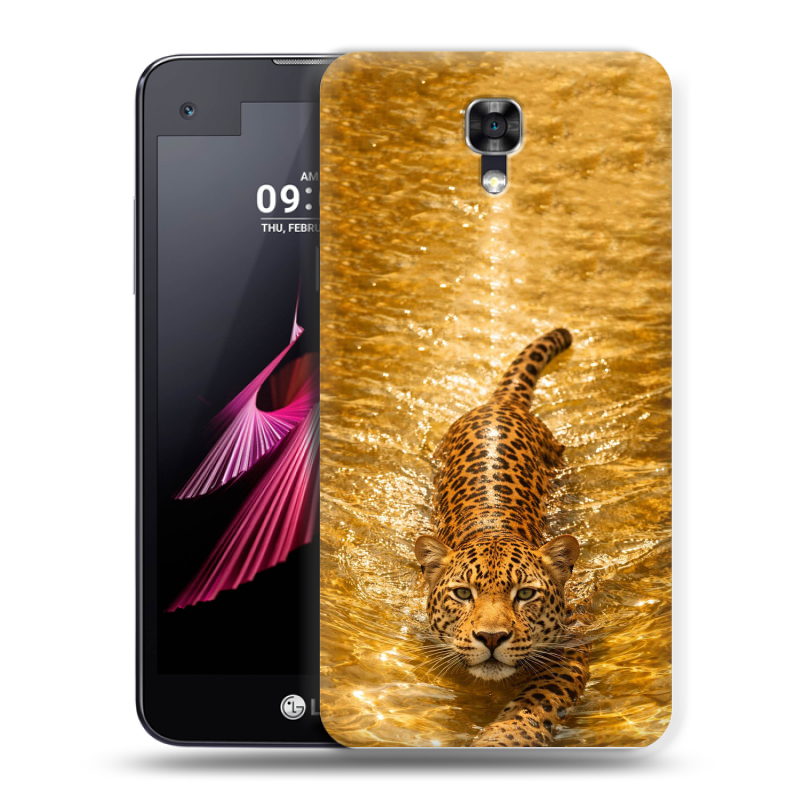 Пластиковый чехол на LG X screen с принтом женский Пластиковый чехол на LG X screen с принтом женский