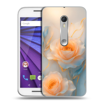 Пластиковый чехол на Lenovo Moto G с принтом Женский