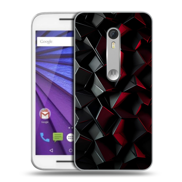 Пластиковый чехол на Lenovo Moto G с принтом Абстракция