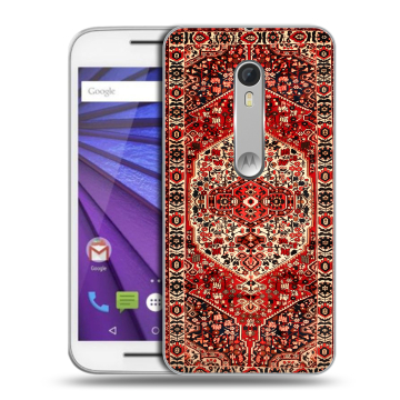 Пластиковый чехол на Lenovo Moto G с принтом Ковер