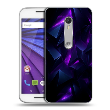 Пластиковый чехол на Lenovo Moto G с принтом Абстракиция