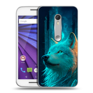 Пластиковый чехол на Lenovo Moto G с принтом бабочки саккура