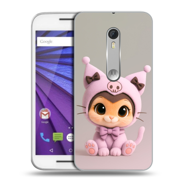 Пластиковый чехол на Lenovo Moto G с принтом Куроми Kuromi 