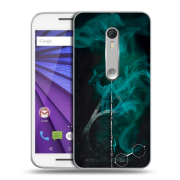 Пластиковый чехол на Lenovo Moto G с принтом Гарри Поттер Harry Potter