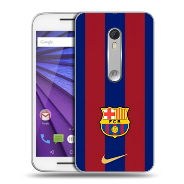 Пластиковый чехол на Lenovo Moto G с принтом Барселона Barcelona