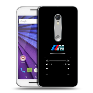 Пластиковый чехол на Lenovo Moto G с принтом БМВ BMW