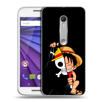 Пластиковый чехол на Lenovo Moto G с принтом One Piece Ван Пис