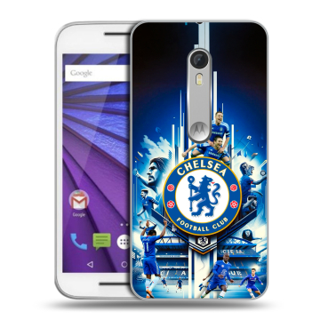 Пластиковый чехол на Lenovo Moto G с принтом Chelsea Челси