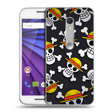 Пластиковый чехол на Lenovo Moto G с принтом One Piece Ван Пис
