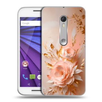 Пластиковый чехол на Lenovo Moto G с принтом женский