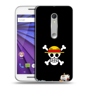 Пластиковый чехол на Lenovo Moto G с принтом One Piece Ван Пис