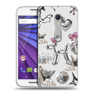 Пластиковый чехол на Lenovo Moto G с принтом Y2K