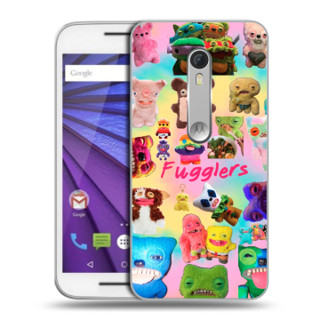 Пластиковый чехол на Lenovo Moto G с принтом Флагер Fuggler