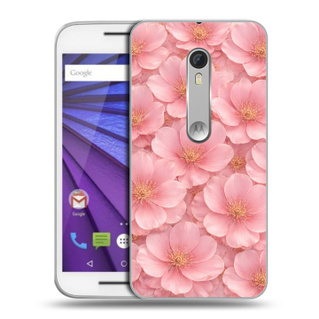 Пластиковый чехол на Lenovo Moto G с принтом женский
