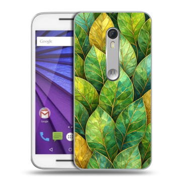 Пластиковый чехол на Lenovo Moto G с принтом женский