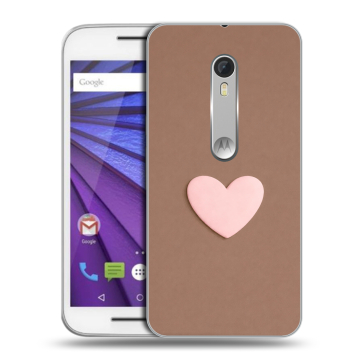 Пластиковый чехол на Lenovo Moto G с принтом женский