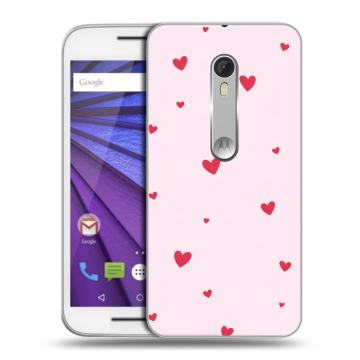 Пластиковый чехол на Lenovo Moto G с принтом для девочек