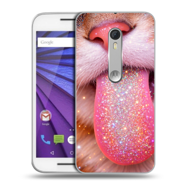 Пластиковый чехол на Lenovo Moto G с принтом для девочек