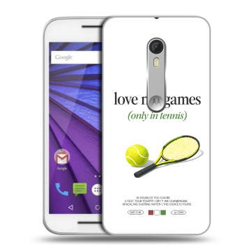 Пластиковый чехол на Lenovo Moto G с принтом для девочек