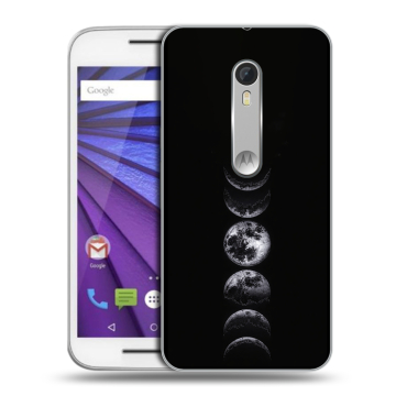 Пластиковый чехол на Lenovo Moto G с принтом женский