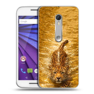 Пластиковый чехол на Lenovo Moto G с принтом женский