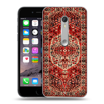 Пластиковый чехол на Lenovo Moto X Style с принтом Ковер