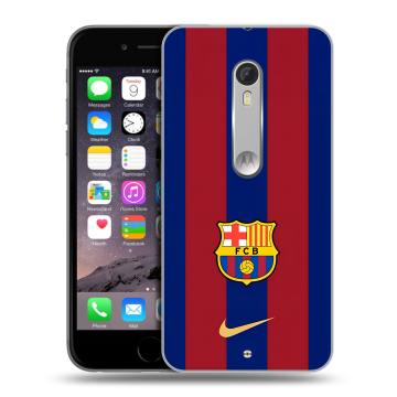 Пластиковый чехол на Lenovo Moto X Style с принтом Барселона Barcelona