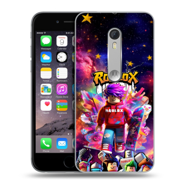 Пластиковый чехол на Lenovo Moto X Style с принтом Roblox Роблокс Пластиковый чехол на Lenovo Moto X Style с принтом Roblox Роблокс