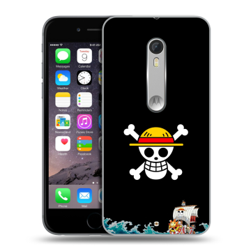 Пластиковый чехол на Lenovo Moto X Style с принтом One Piece Ван Пис