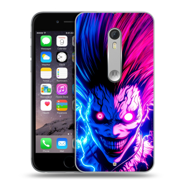 Пластиковый чехол на Lenovo Moto X Style с принтом Death note Тетрадь смерти Пластиковый чехол на Lenovo Moto X Style с принтом Death note Тетрадь смерти