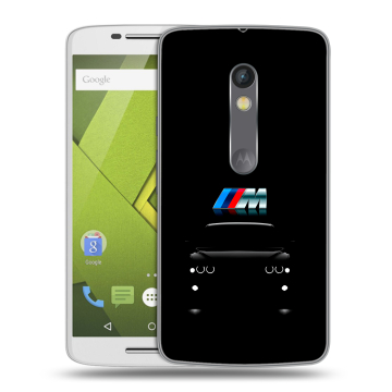 Силиконовый чехол на Lenovo Moto X Play с принтом БМВ BMW Силиконовый чехол на Lenovo Moto X Play с принтом БМВ BMW