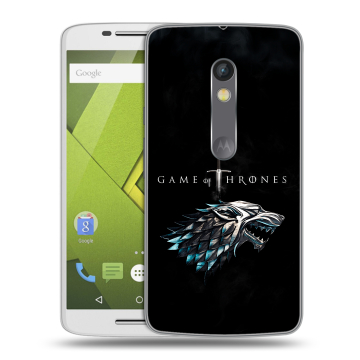 Силиконовый чехол на Lenovo Moto X Play с принтом Игра Престолов Game Thrones