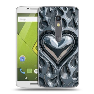 Силиконовый чехол на Lenovo Moto X Play с принтом Y2K