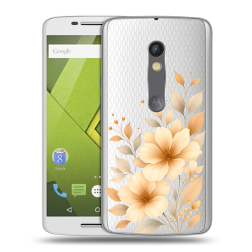 Силиконовый чехол на Lenovo Moto X Play с принтом для девушки Силиконовый чехол на Lenovo Moto X Play с принтом для девушки