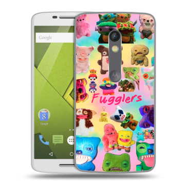Силиконовый чехол на Lenovo Moto X Play с принтом Флагер Fuggler Силиконовый чехол на Lenovo Moto X Play с принтом Флагер Fuggler