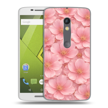 Силиконовый чехол на Lenovo Moto X Play с принтом женский Силиконовый чехол на Lenovo Moto X Play с принтом женский