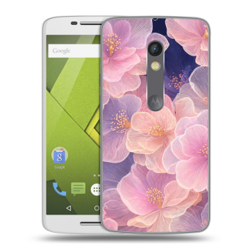 Силиконовый чехол на Lenovo Moto X Play с принтом женский Силиконовый чехол на Lenovo Moto X Play с принтом женский