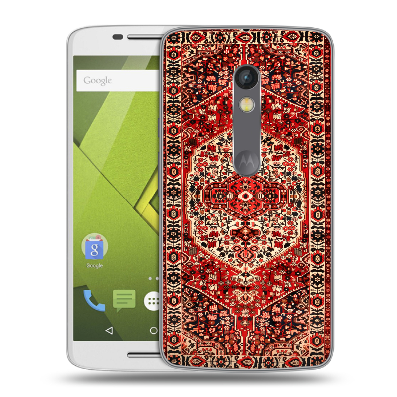 Силиконовый чехол на Lenovo Moto X Play с принтом Ковер Силиконовый чехол на Lenovo Moto X Play с принтом Ковер